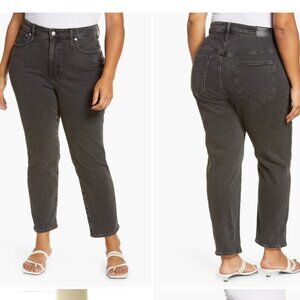 Madewell Black Perfect Vintage Jeans - Straight Leg - Size 20